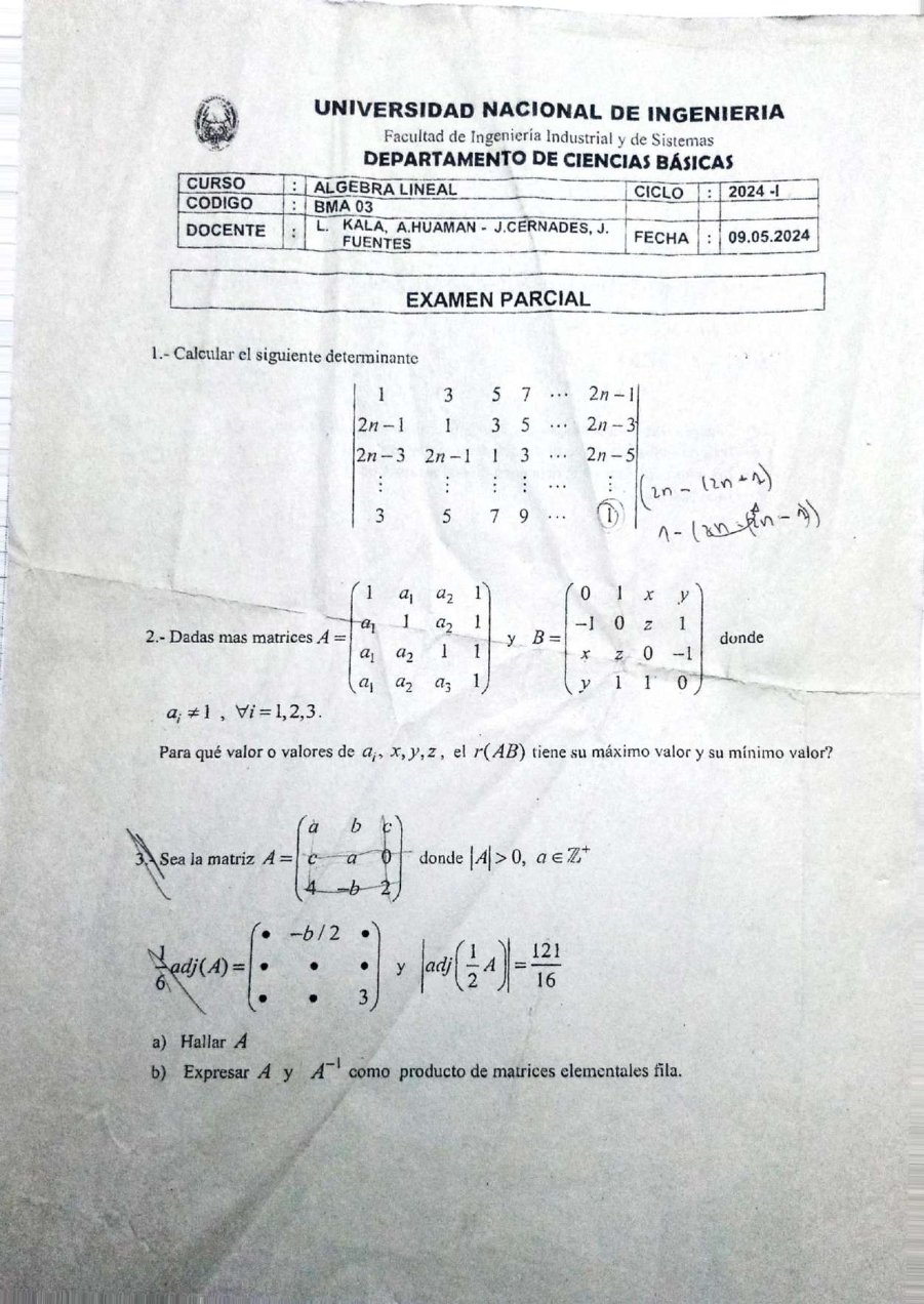 Miniatura de Álgebra Lineal