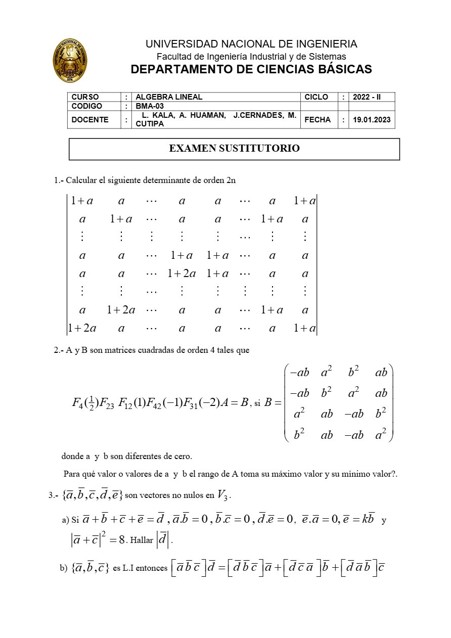 Miniatura de Álgebra Lineal