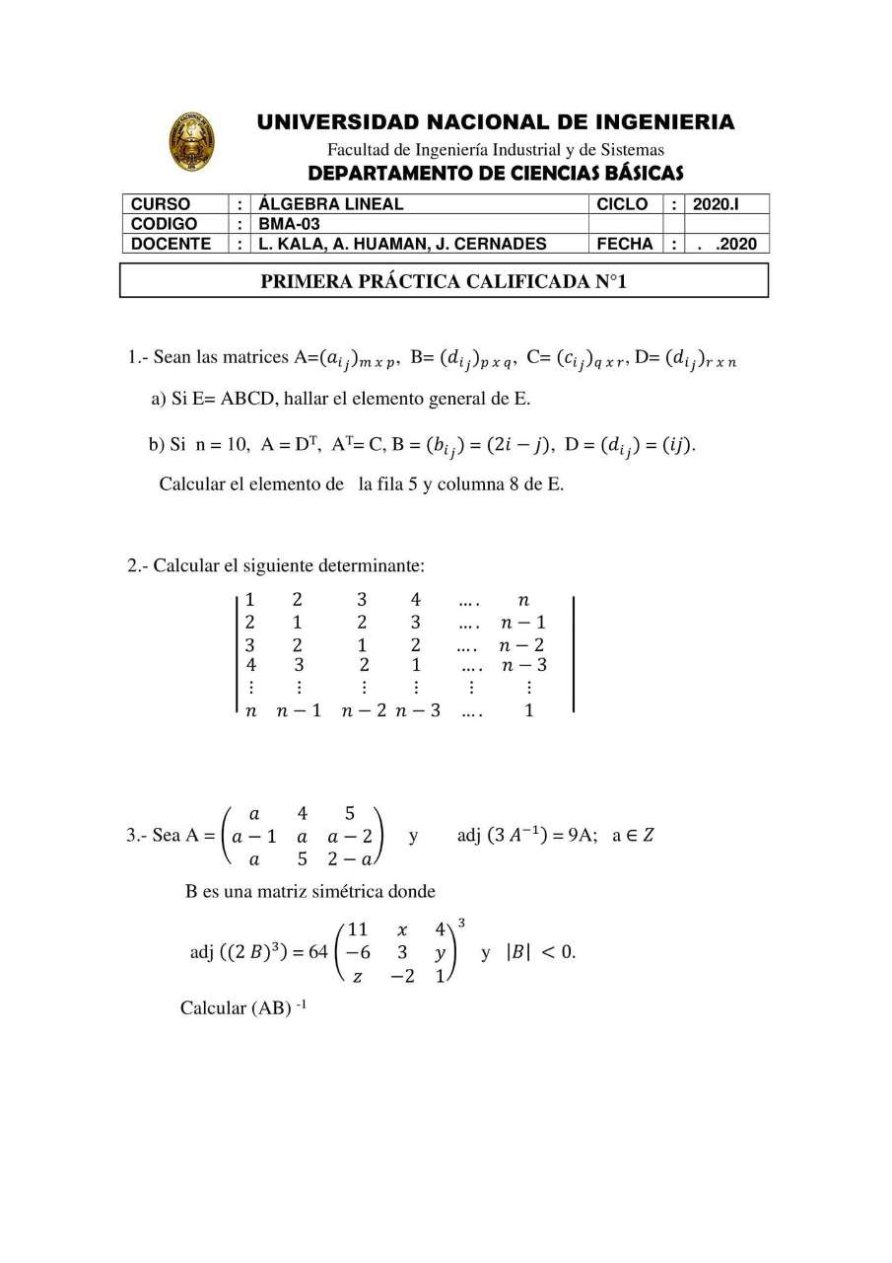 Miniatura de Álgebra Lineal