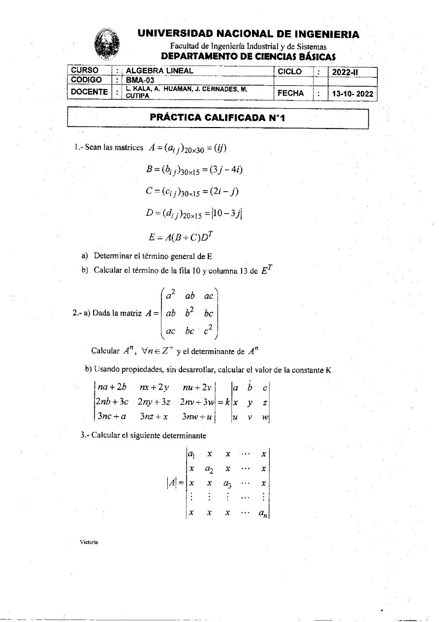 Miniatura de Álgebra Lineal