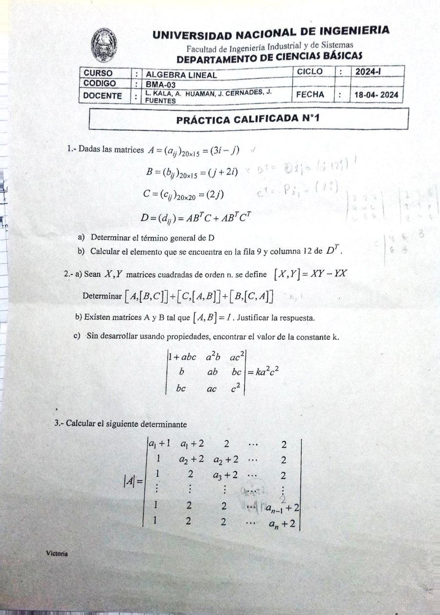 Miniatura de Álgebra Lineal