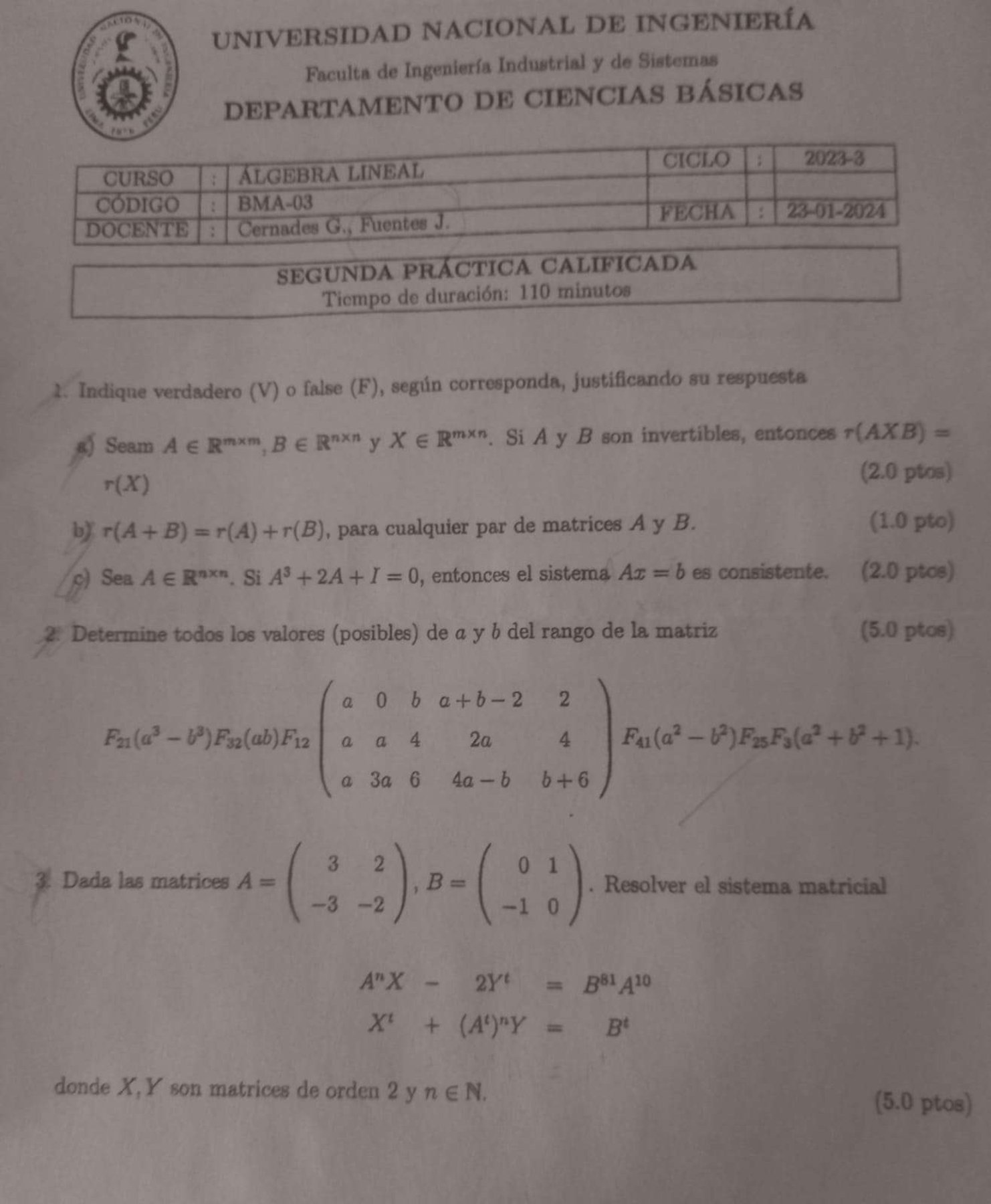 Miniatura de Álgebra Lineal