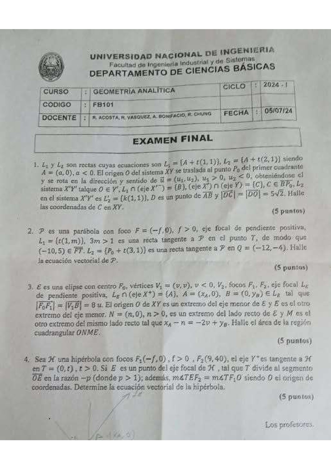 Miniatura de Geometría Analítica