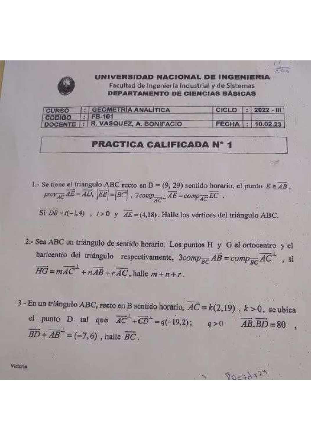 Miniatura de Geometría Analítica