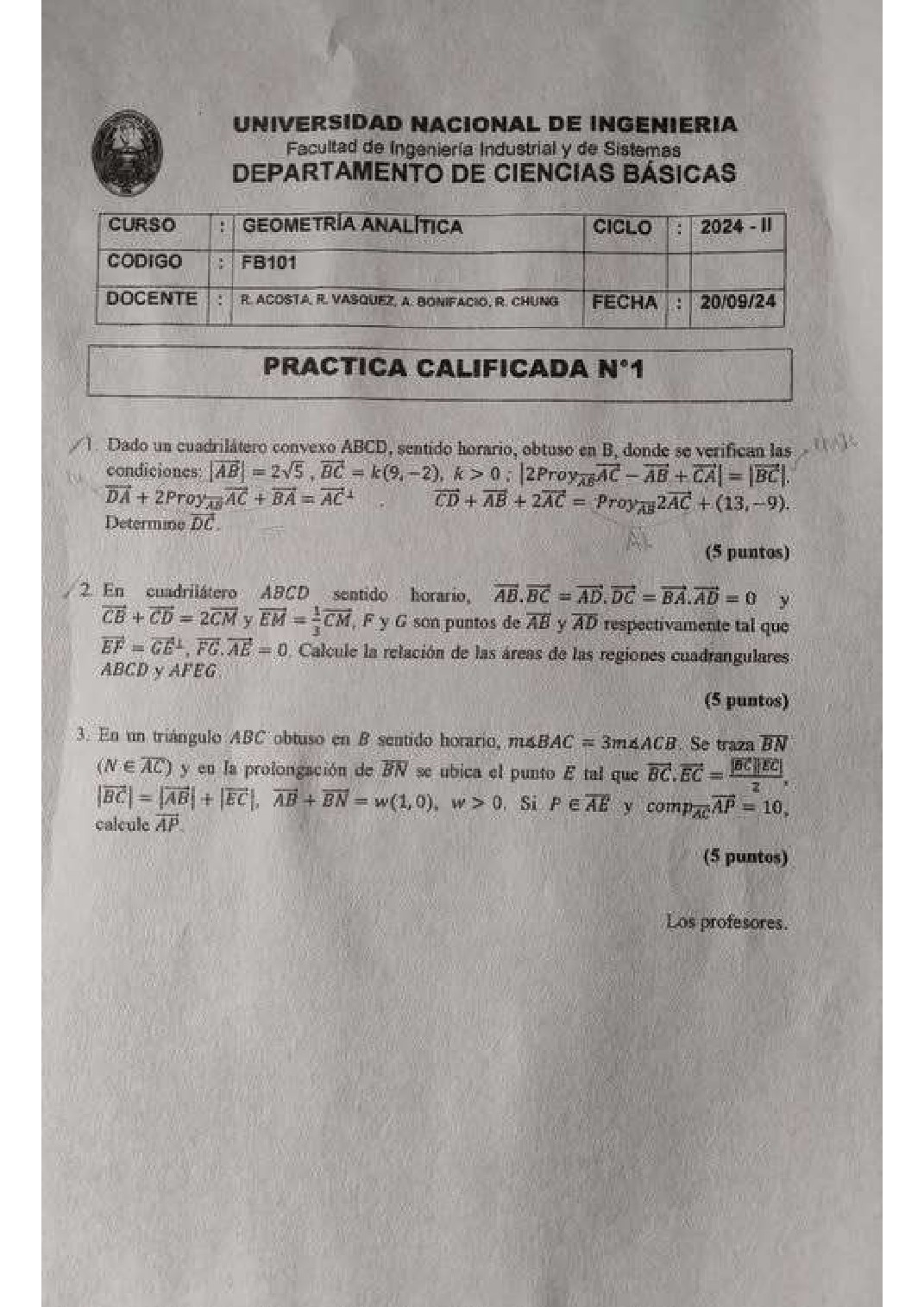 Miniatura de Geometría Analítica
