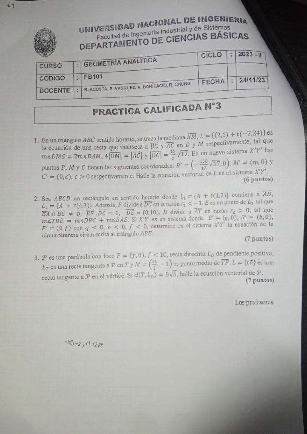 Miniatura de Geometría Analítica