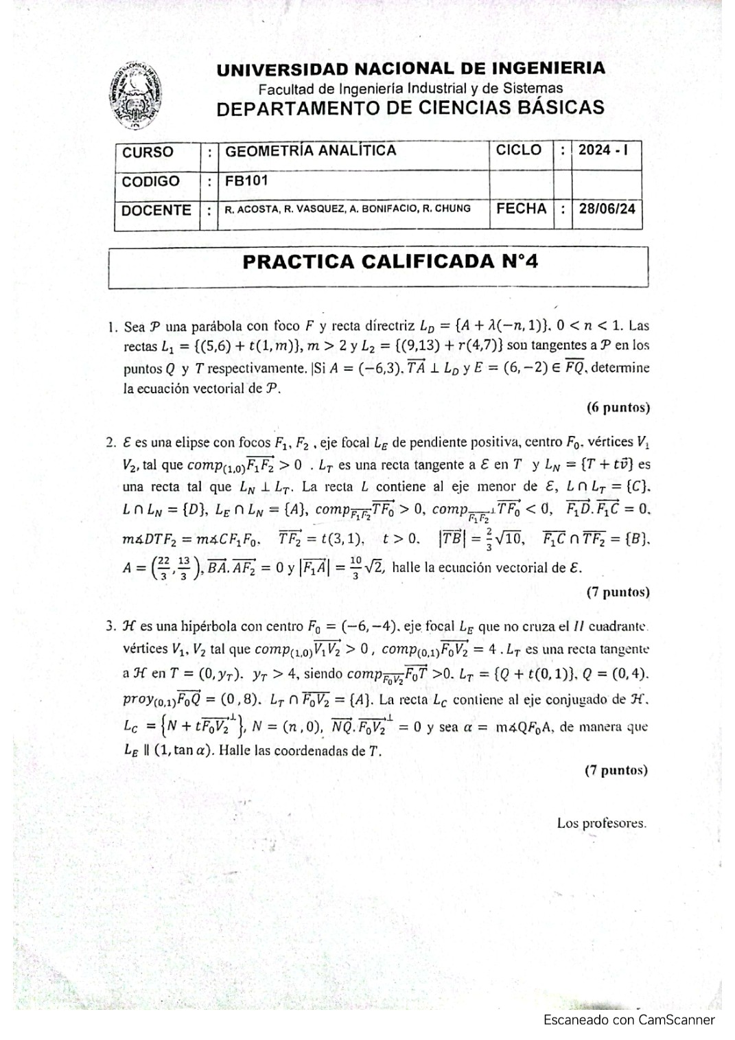 Miniatura de Geometría Analítica