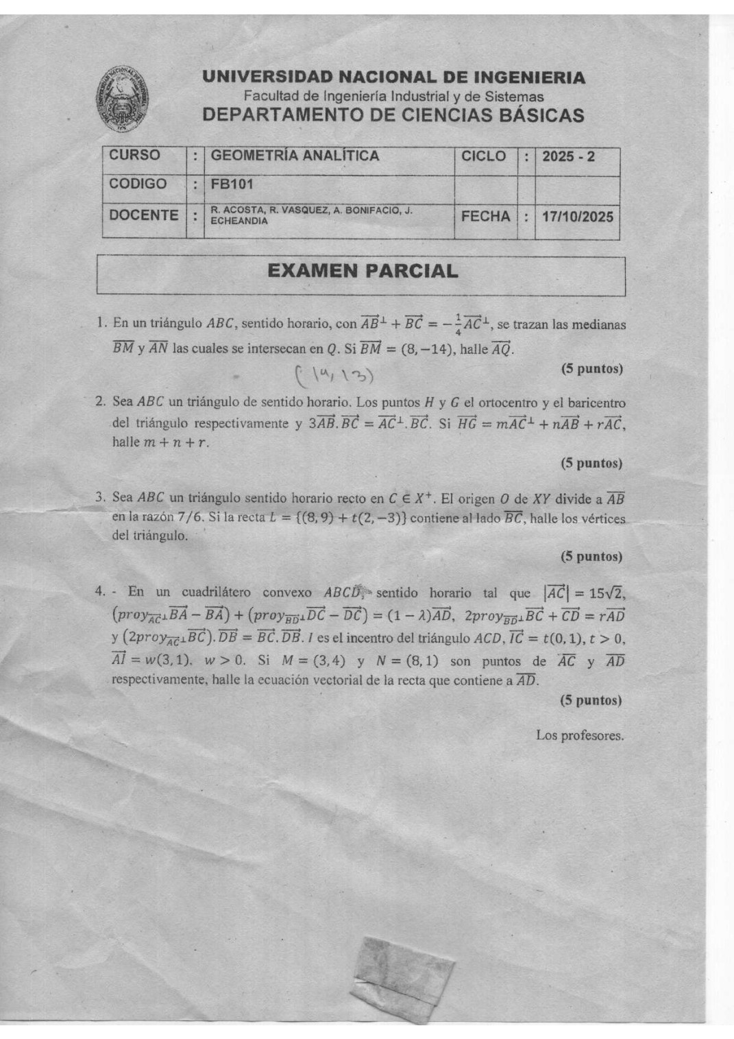 Miniatura de Geometría Analítica