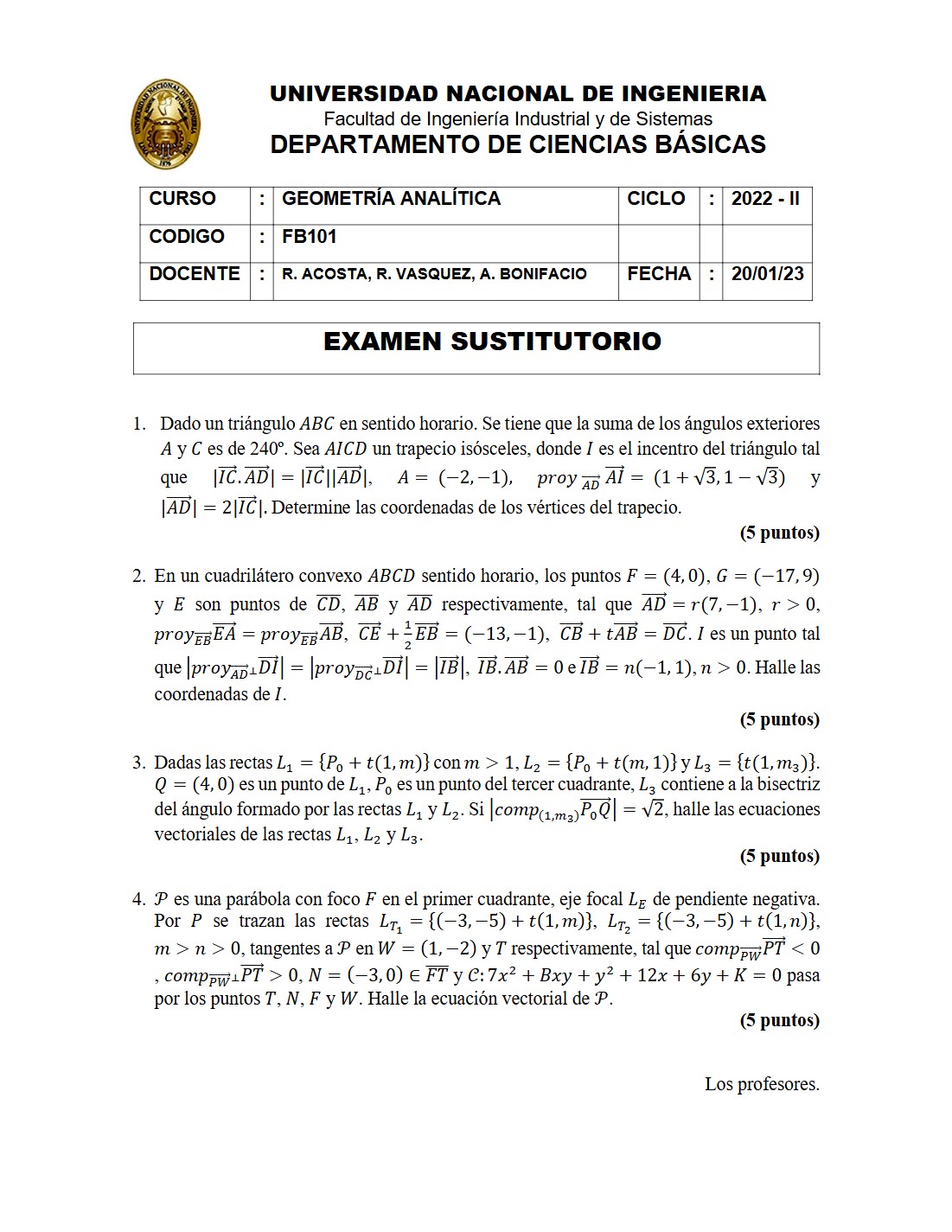 Miniatura de Geometría Analítica