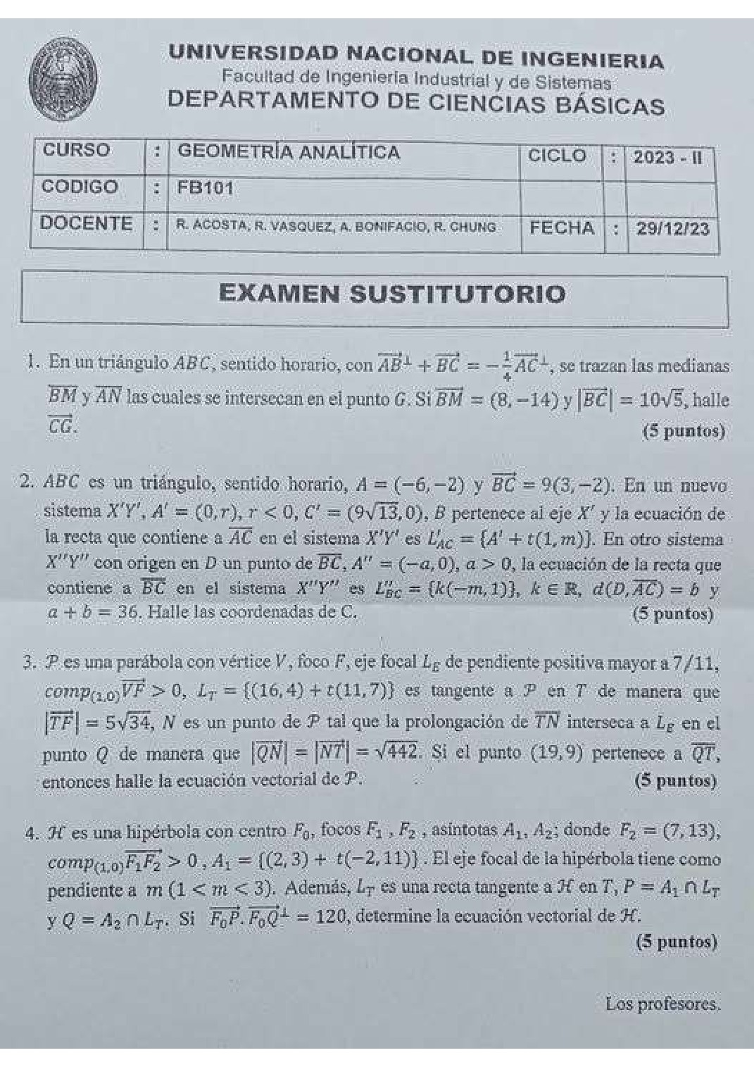Miniatura de Geometría Analítica
