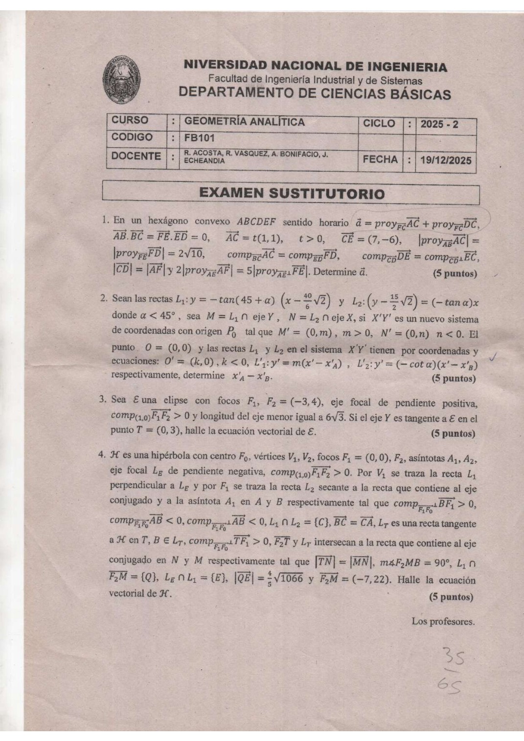 Miniatura de Geometría Analítica